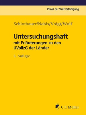 cover image of Untersuchungshaft